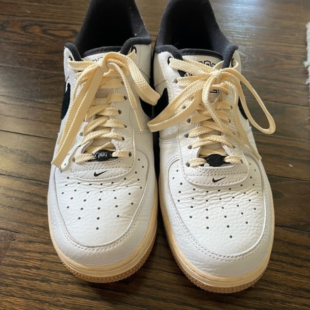 Donated-Nike Air Force 1 '07 LX Summit White/Black Sneakers
